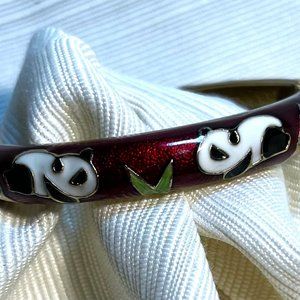 Panda Clamper Bracelet Vintage